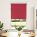 vidaXL Roleta zaciemniająca Red 80x130 cm Szerokość tkaniny 75,7 cm
