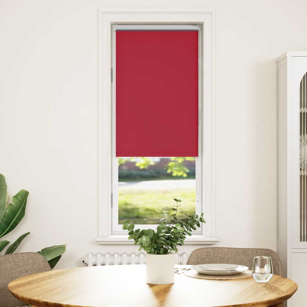 vidaXL Roleta zaciemniająca Red 40x150 cm Szerokość tkaniny 35,7 cm