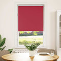 vidaXL Roleta zaciemniająca Red 65x150 cm Szerokość tkaniny 60,7 cm