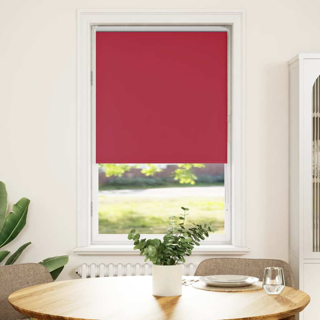 vidaXL Roleta zaciemniająca Red 85x150 cm Szerokość tkaniny 80,7 cm