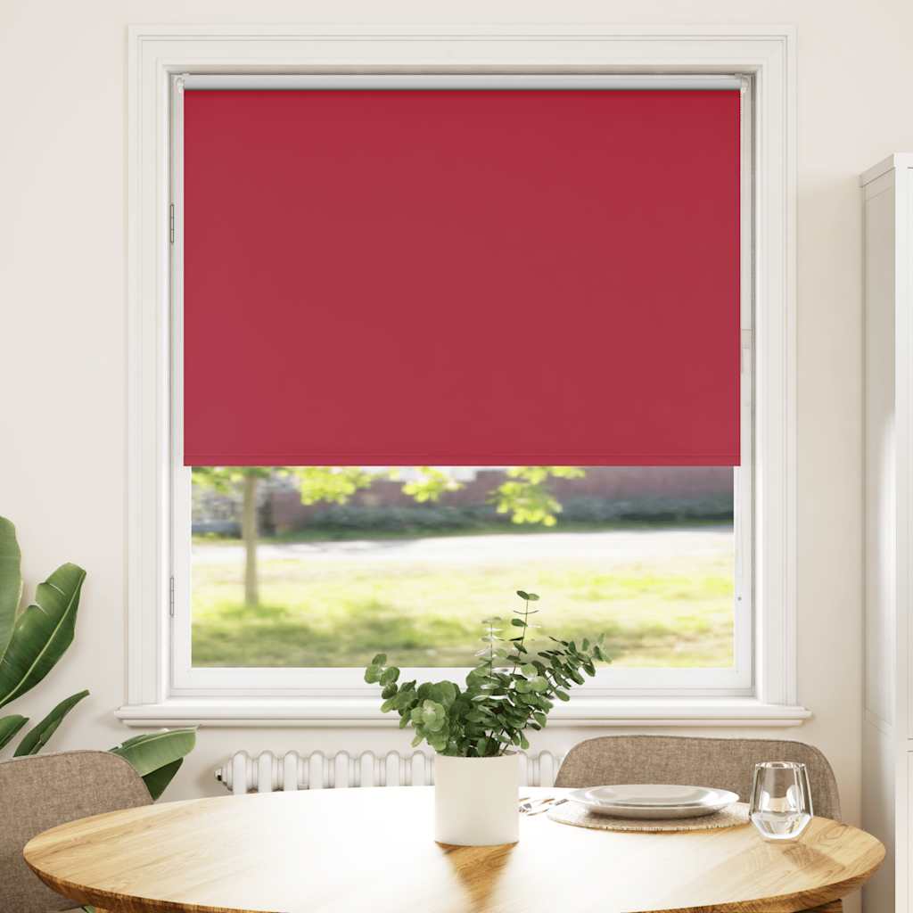 vidaXL Roleta zaciemniająca Red 95x150 cm Szerokość tkaniny 90,7 cm