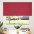 vidaXL Roleta zaciemniająca Red 160x150 cm Szerokość tkaniny 156,6 cm