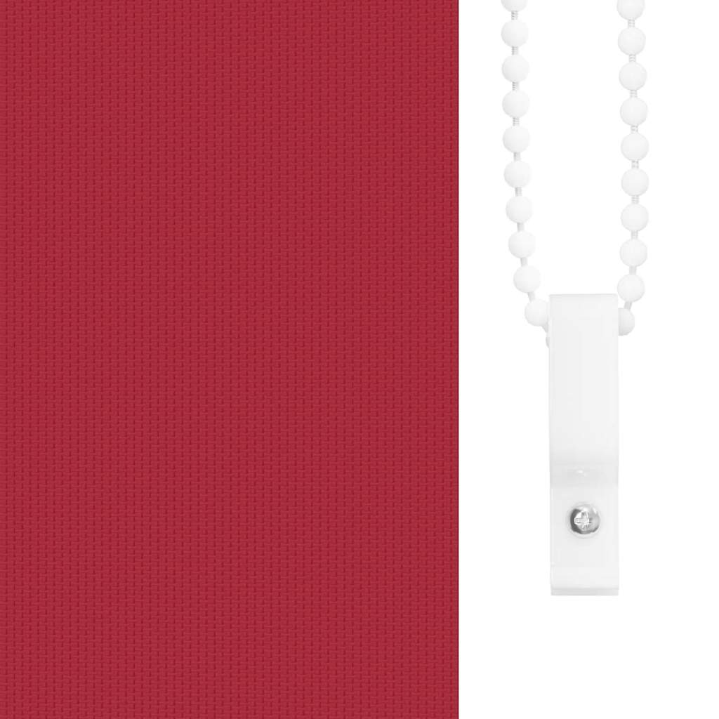 vidaXL Roleta zaciemniająca Red 55x175 cm Szerokość tkaniny 50,7 cm