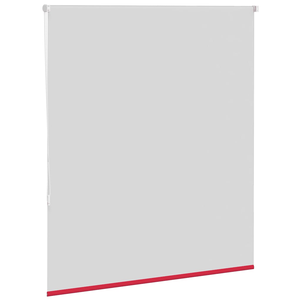 vidaXL Roleta zaciemniająca Red 125x175 cm Szerokość tkaniny 121,6 cm