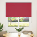 vidaXL Roleta zaciemniająca Red 135x175 cm Szerokość tkaniny 131,6 cm