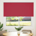 vidaXL Roleta zaciemniająca Red 155x175 cm Szerokość tkaniny 151,6 cm
