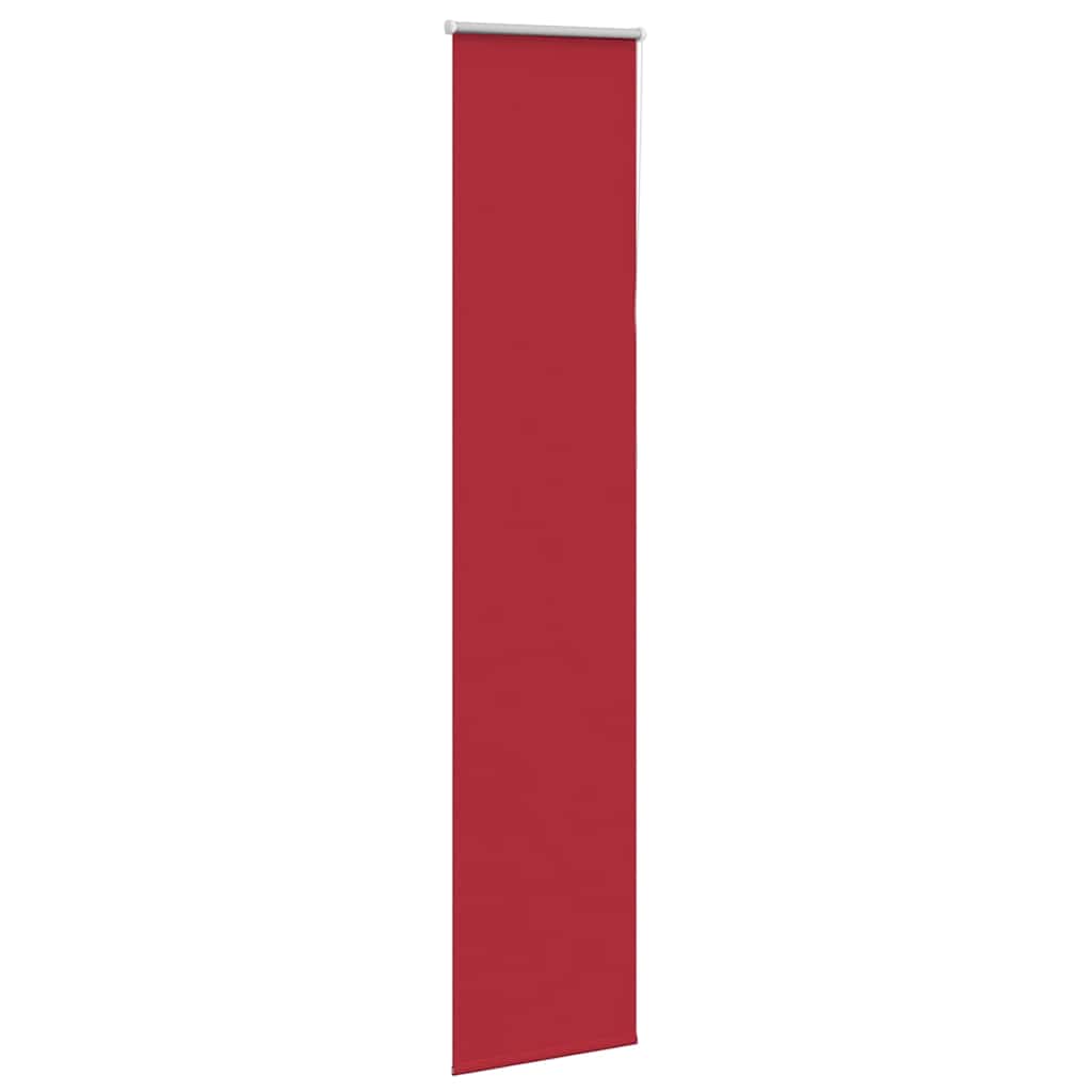 vidaXL Roleta zaciemniająca Red 40x210 cm Szerokość tkaniny 35,7 cm