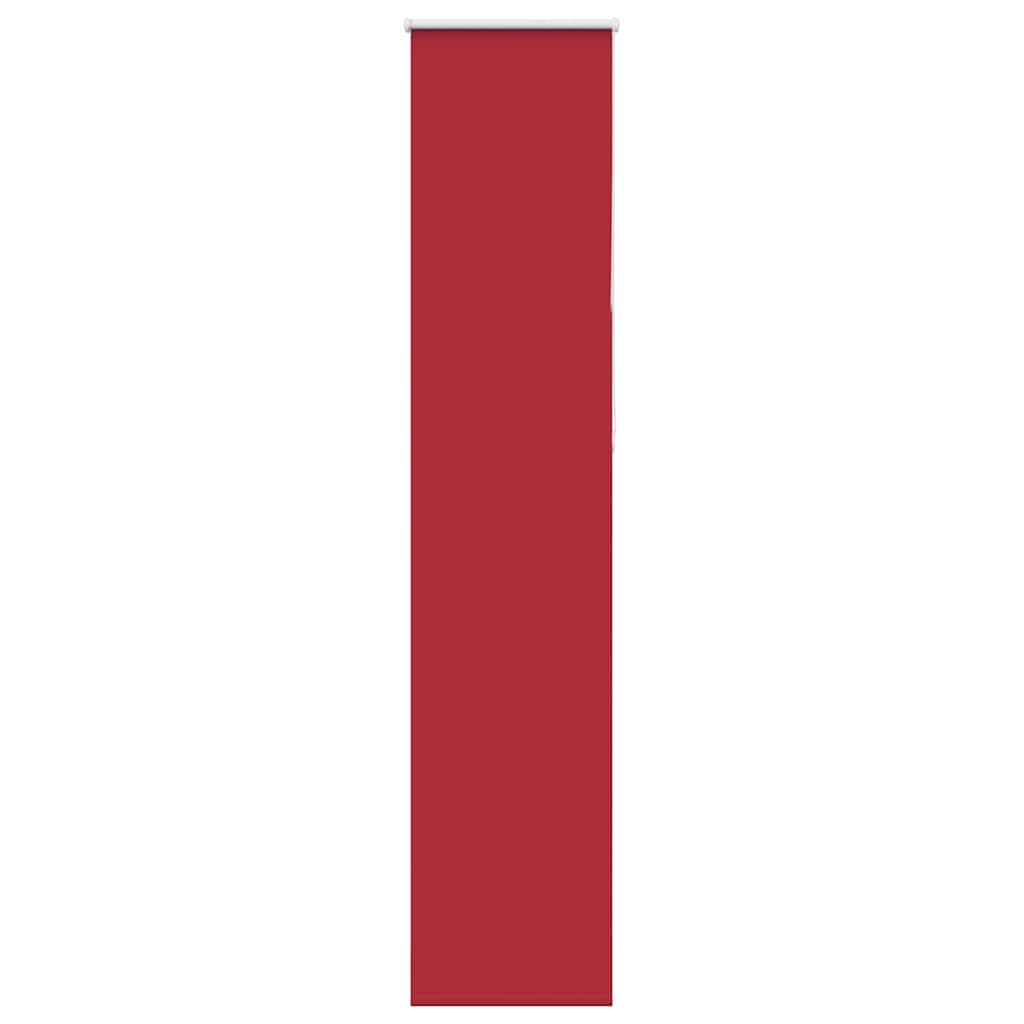 vidaXL Roleta zaciemniająca Red 55x210 cm Szerokość tkaniny 50,7 cm