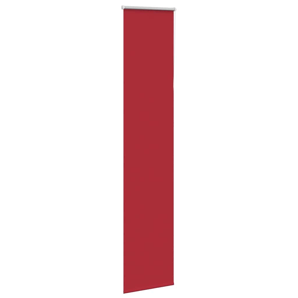 vidaXL Roleta zaciemniająca Red 55x210 cm Szerokość tkaniny 50,7 cm