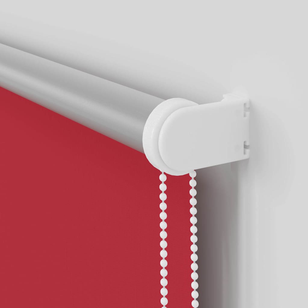 vidaXL Roleta zaciemniająca Red 135x210 cm Szerokość tkaniny 131,6 cm