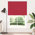 vidaXL Roleta zaciemniająca Red 155x210 cm Szerokość tkaniny 151,6 cm