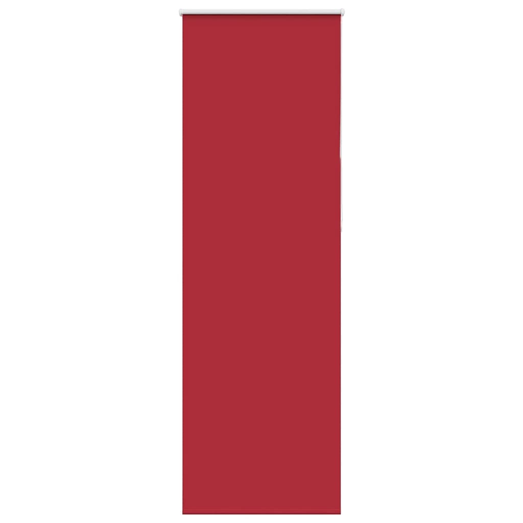 vidaXL Roleta zaciemniająca Red 80x230 cm Szerokość tkaniny 75,7 cm