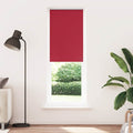 vidaXL Roleta zaciemniająca Red 80x230 cm Szerokość tkaniny 75,7 cm