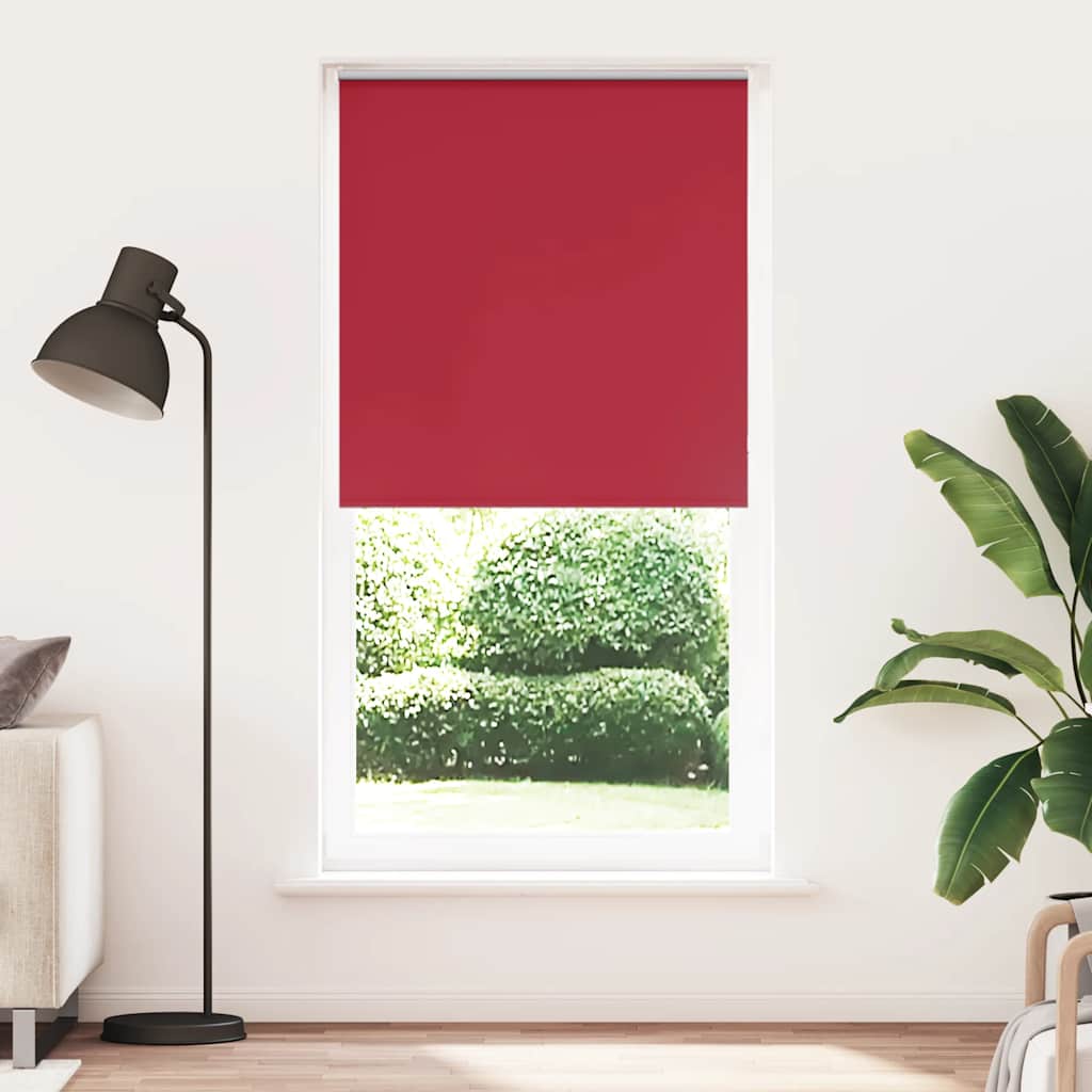 vidaXL Roleta zaciemniająca Red 115x230 cm Szerokość tkaniny 110,7 cm