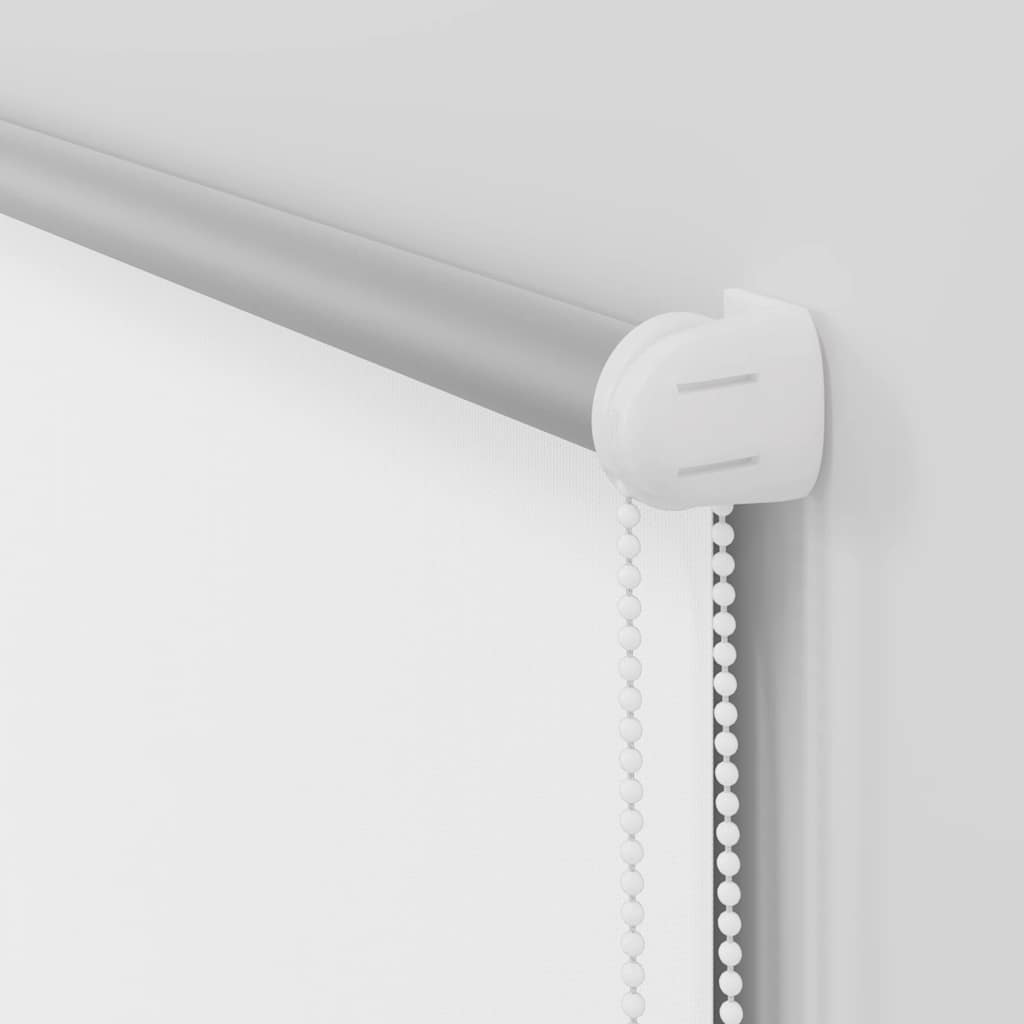 vidaXL Roleta zaciemniająca biała 65x130 cm Szerokość tkaniny 60,7 cm