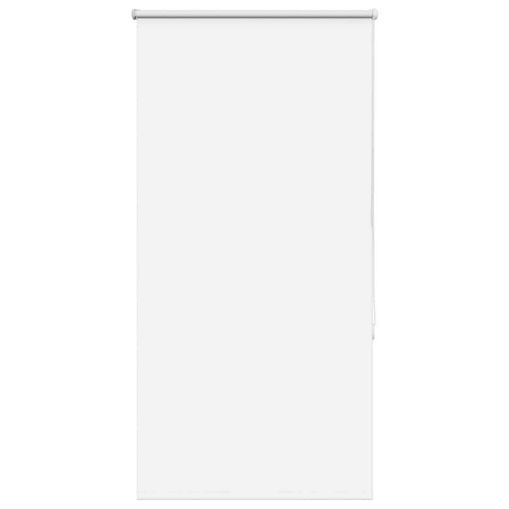 vidaXL Roleta zaciemniająca biała 75x130 cm Szerokość tkaniny 70,7 cm