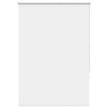 vidaXL Roleta zaciemniająca biała 90x130 cm Szerokość tkaniny 85,7 cm