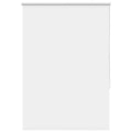 vidaXL Roleta zaciemniająca biała 115x130cm Szerokość tkaniny 110,7cm