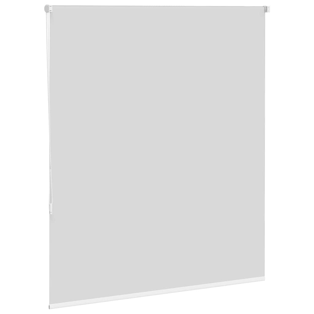 vidaXL Roleta zaciemniająca biała 140x130cm Szerokość tkaniny 136,6cm