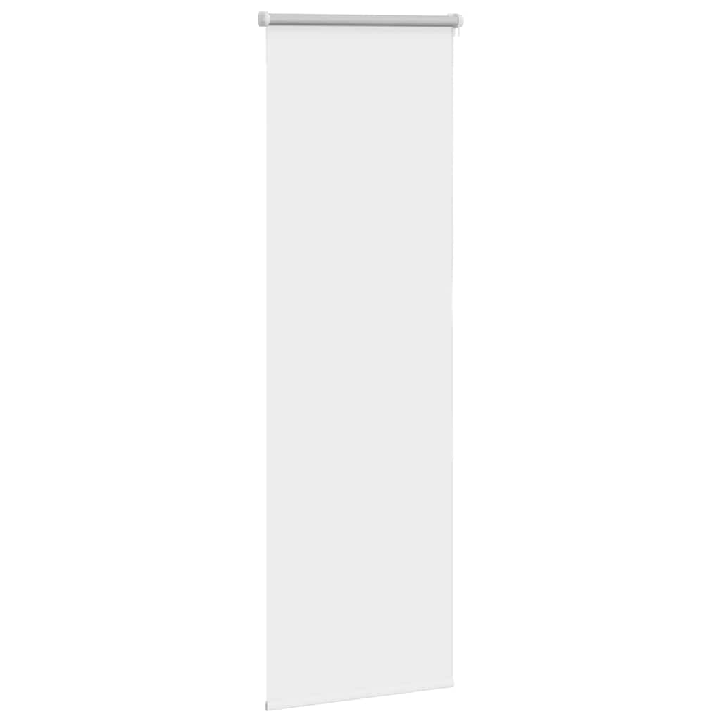 vidaXL Roleta zaciemniająca biała 45x150 cm Szerokość tkaniny 40,7 cm