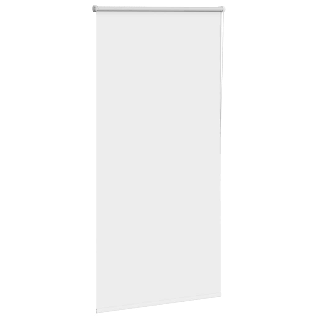 vidaXL Roleta zaciemniająca biała 80x150 cm Szerokość tkaniny 75,7 cm