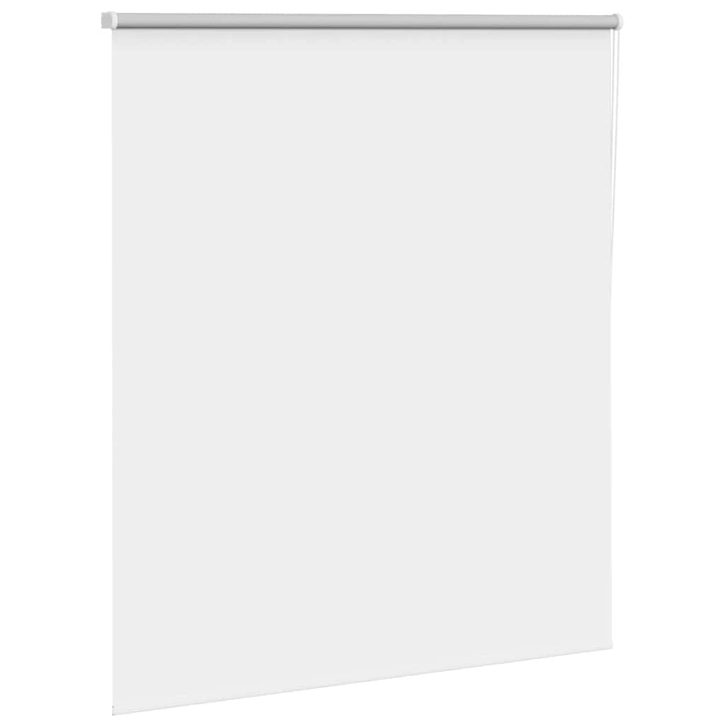 vidaXL Roleta zaciemniająca biała 130x150 cm Szerokość tkaniny 126,6cm