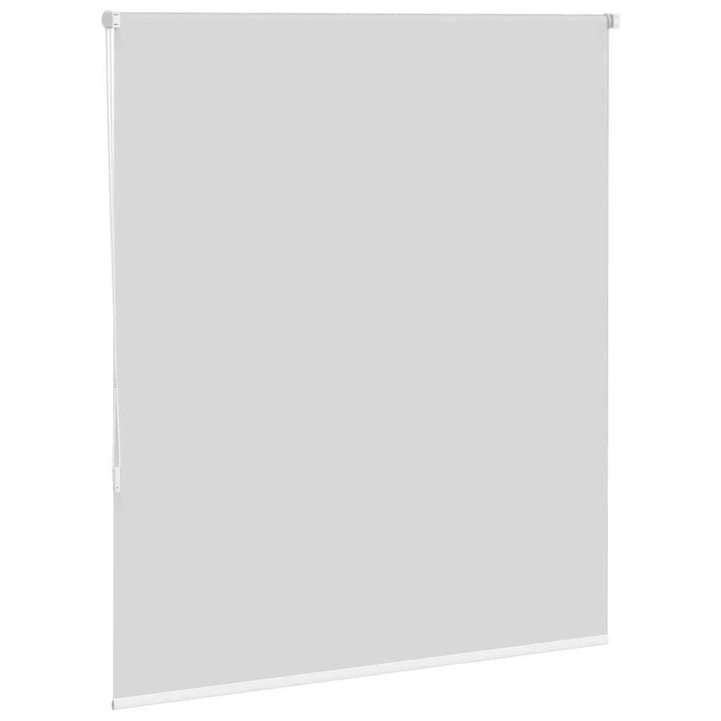 vidaXL Roleta zaciemniająca biała 130x150 cm Szerokość tkaniny 126,6cm