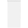 vidaXL Roleta zaciemniająca biała 65x175 cm Szerokość tkaniny 60,7 cm
