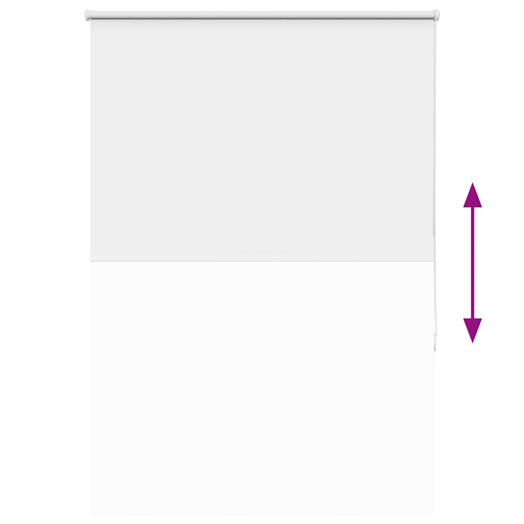 vidaXL Roleta zaciemniająca biała 95x175 cm Szerokość tkaniny 90,7 cm