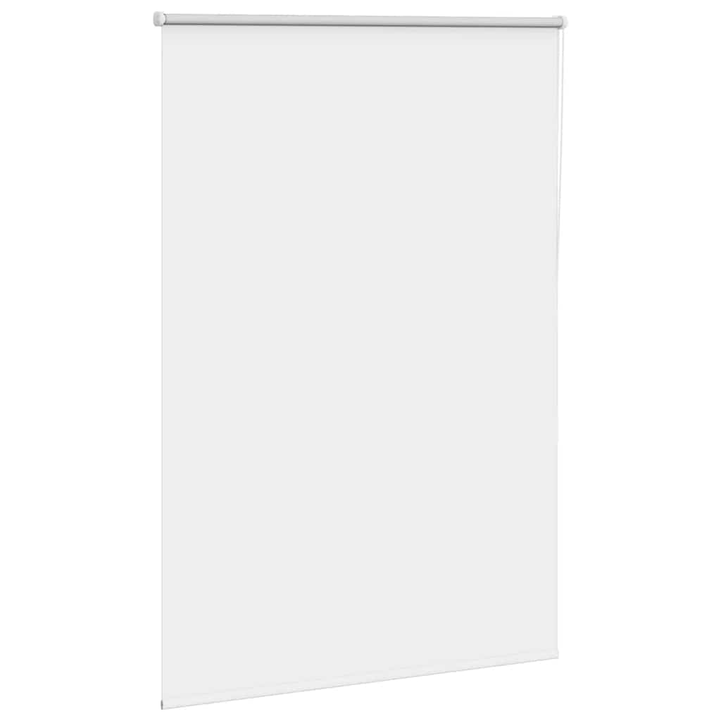 vidaXL Roleta zaciemniająca biała 115x175 cm Szerokość tkaniny 110,7cm