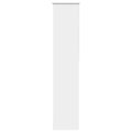 vidaXL Roleta zaciemniająca biała 45x210 cm Szerokość tkaniny 40,7 cm