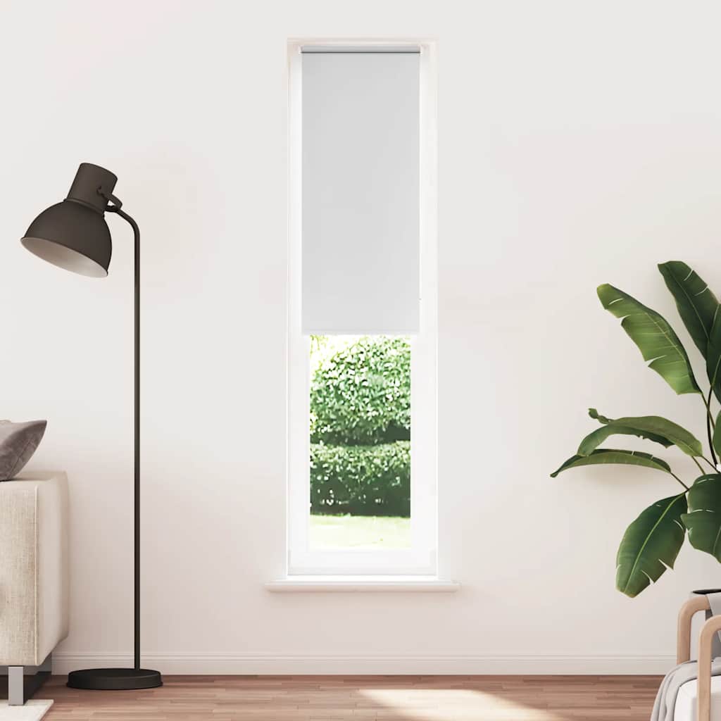 vidaXL Roleta zaciemniająca biała 50x210 cm Szerokość tkaniny 45,7 cm