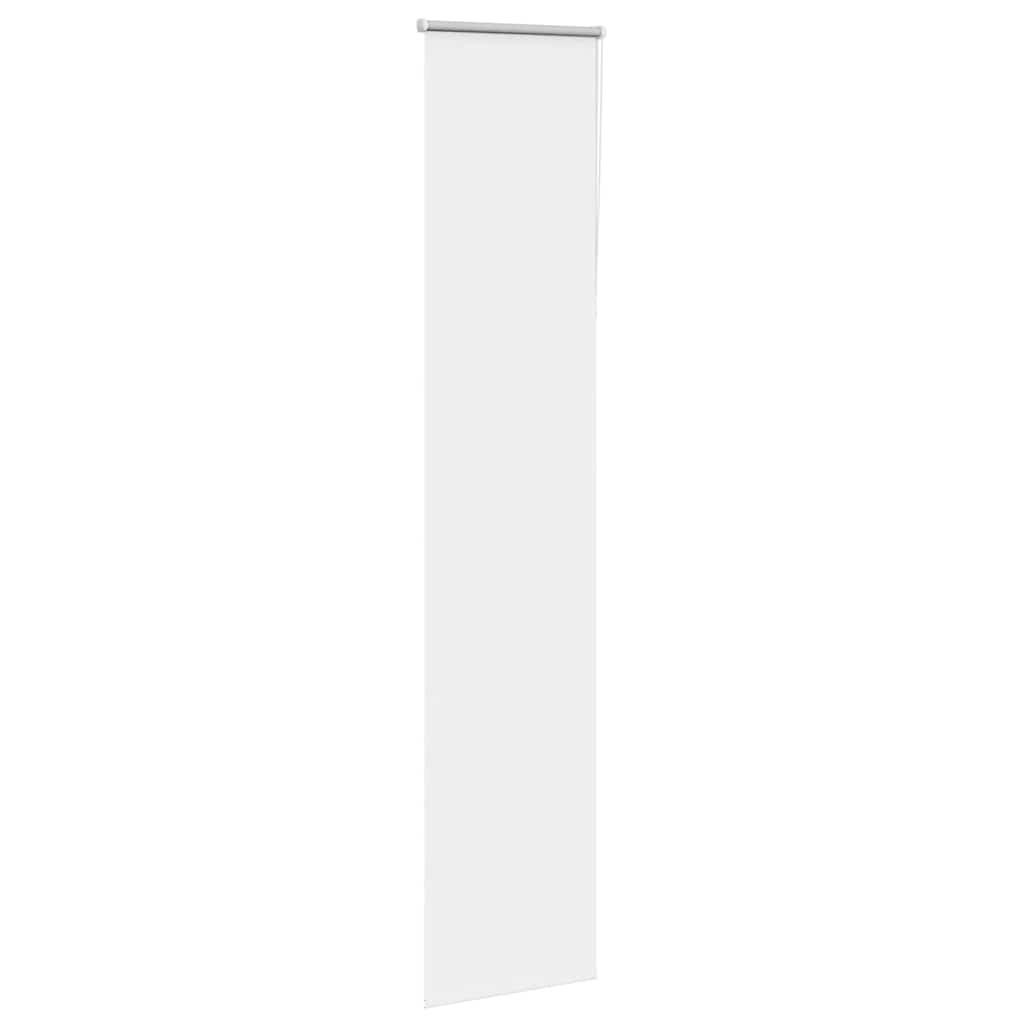 vidaXL Roleta zaciemniająca biała 50x210 cm Szerokość tkaniny 45,7 cm