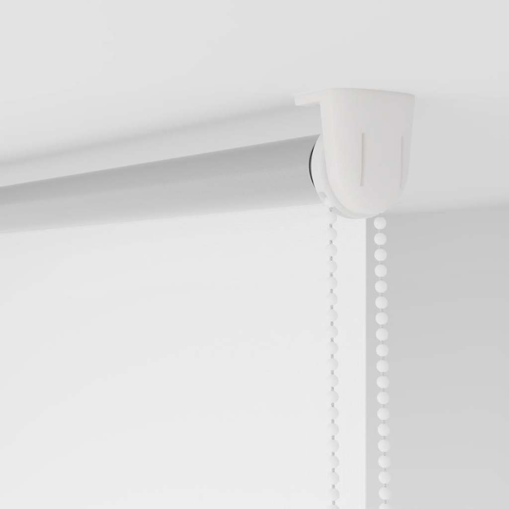 vidaXL Roleta zaciemniająca biała 70x210 cm Szerokość tkaniny 65,7 cm