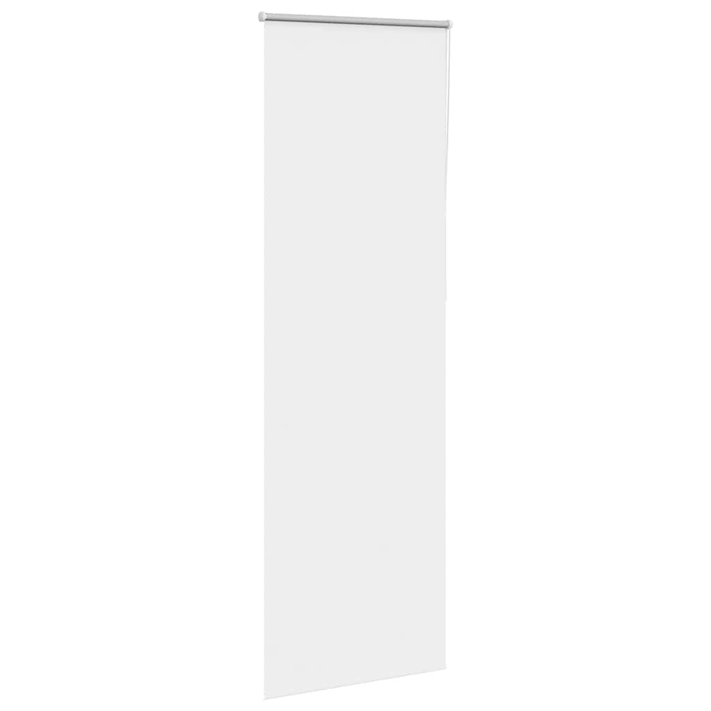 vidaXL Roleta zaciemniająca biała 85x210 cm Szerokość tkaniny 80,7 cm