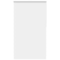 vidaXL Roleta zaciemniająca biała 120x210 cm Szerokość tkaniny 116,6cm