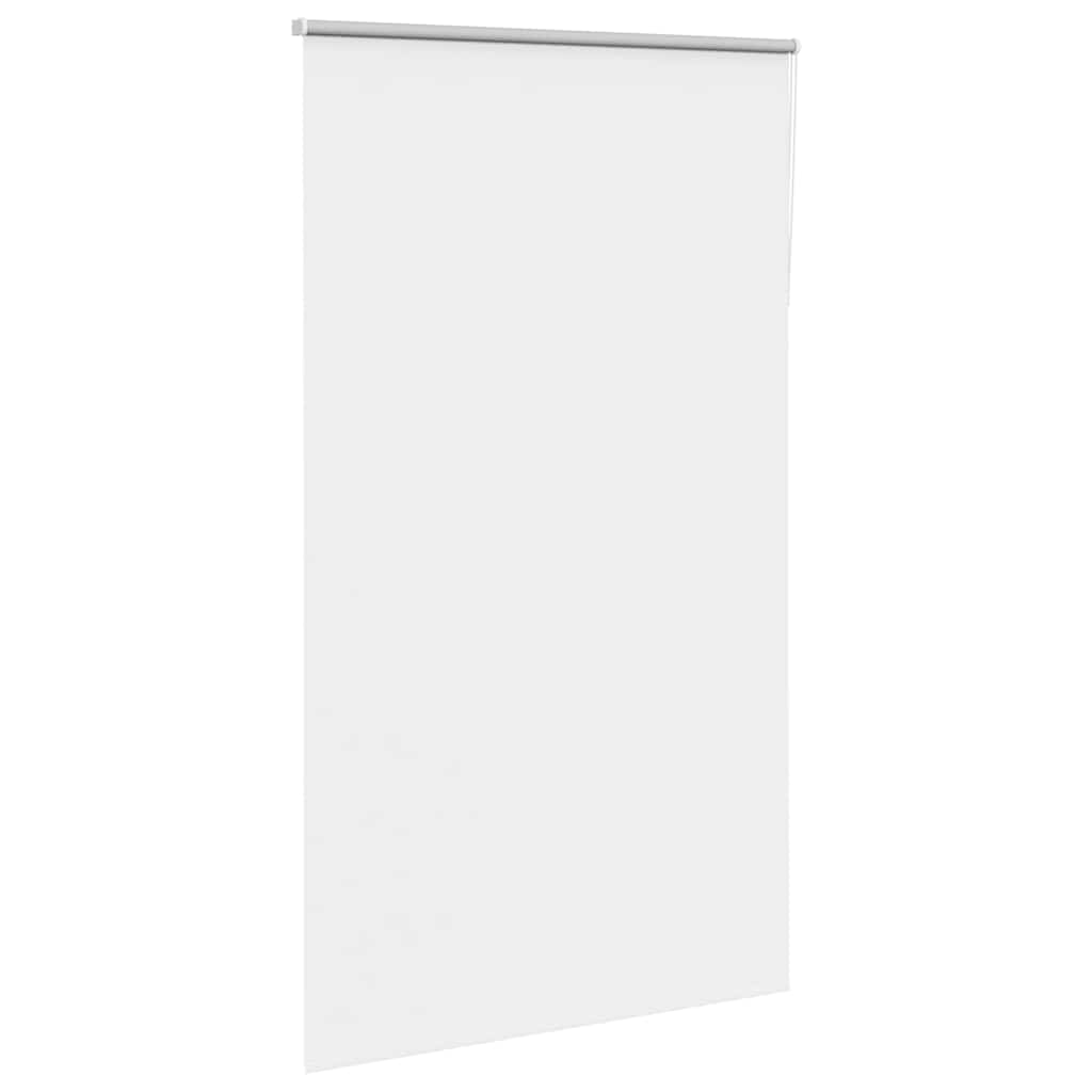 vidaXL Roleta zaciemniająca biała 120x210 cm Szerokość tkaniny 116,6cm