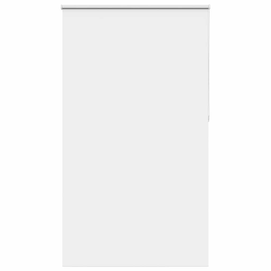 vidaXL Roleta zaciemniająca biała 130x210 cm Szerokość tkaniny 126,6cm