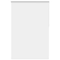 vidaXL Roleta zaciemniająca biała 145x210 cm Szerokość tkaniny 141,6cm