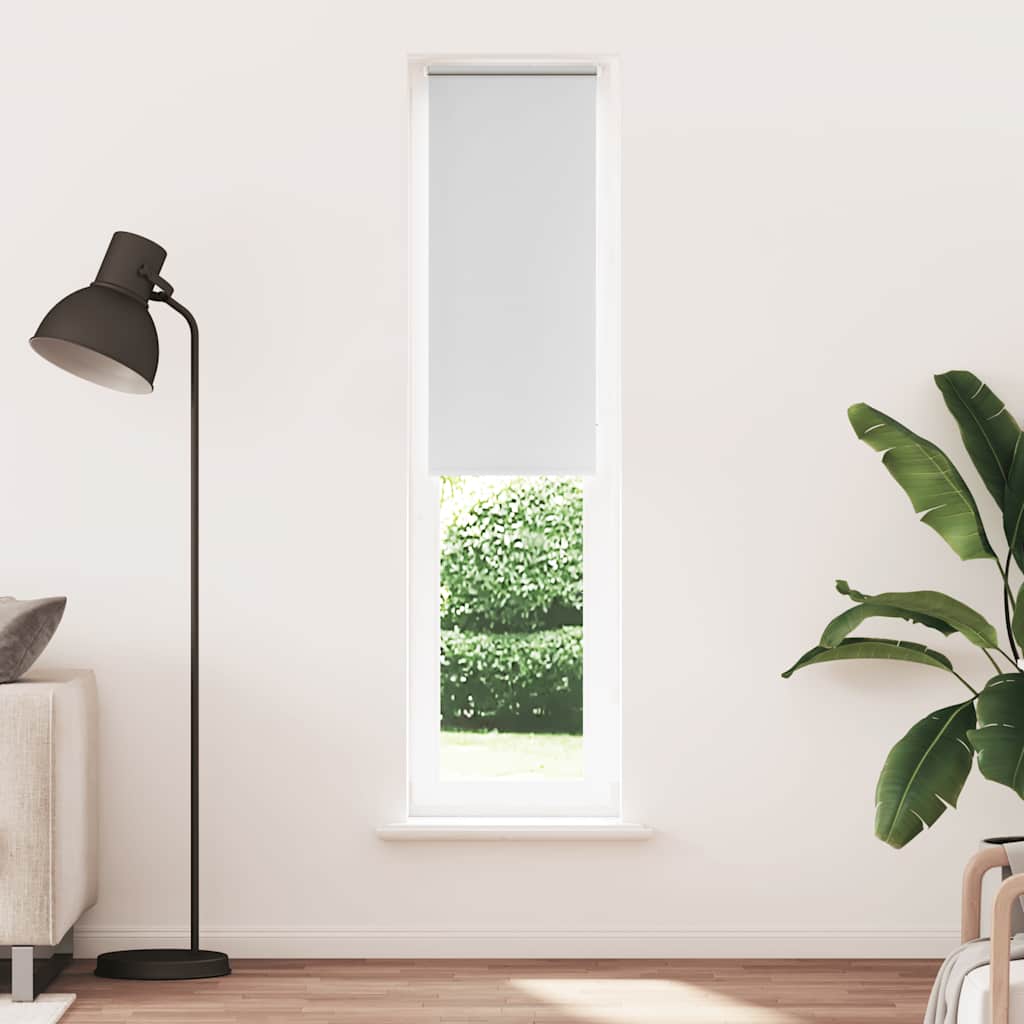 vidaXL Roleta zaciemniająca biała 40x230 cm Szerokość tkaniny 35,7 cm