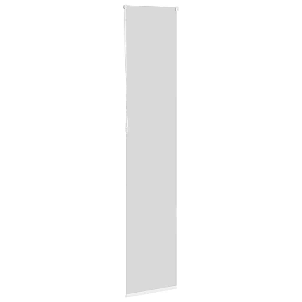 vidaXL Roleta zaciemniająca biała 45x230 cm Szerokość tkaniny 40,7 cm