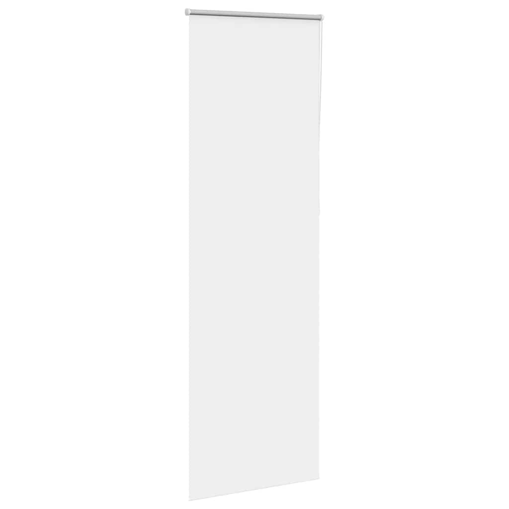 vidaXL Roleta zaciemniająca biała 65x230 cm Szerokość tkaniny 60,7 cm