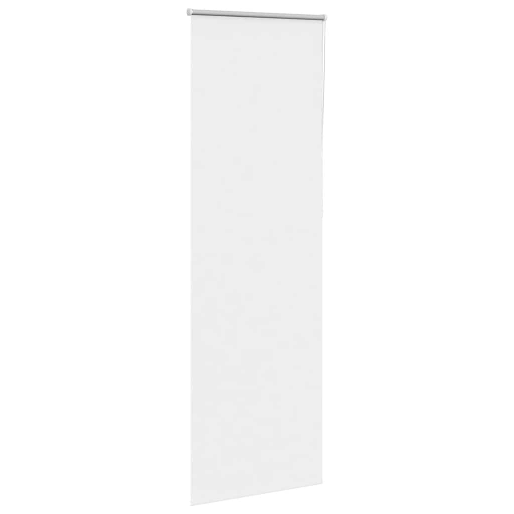 vidaXL Roleta zaciemniająca biała 70x230 cm Szerokość tkaniny 65,7 cm