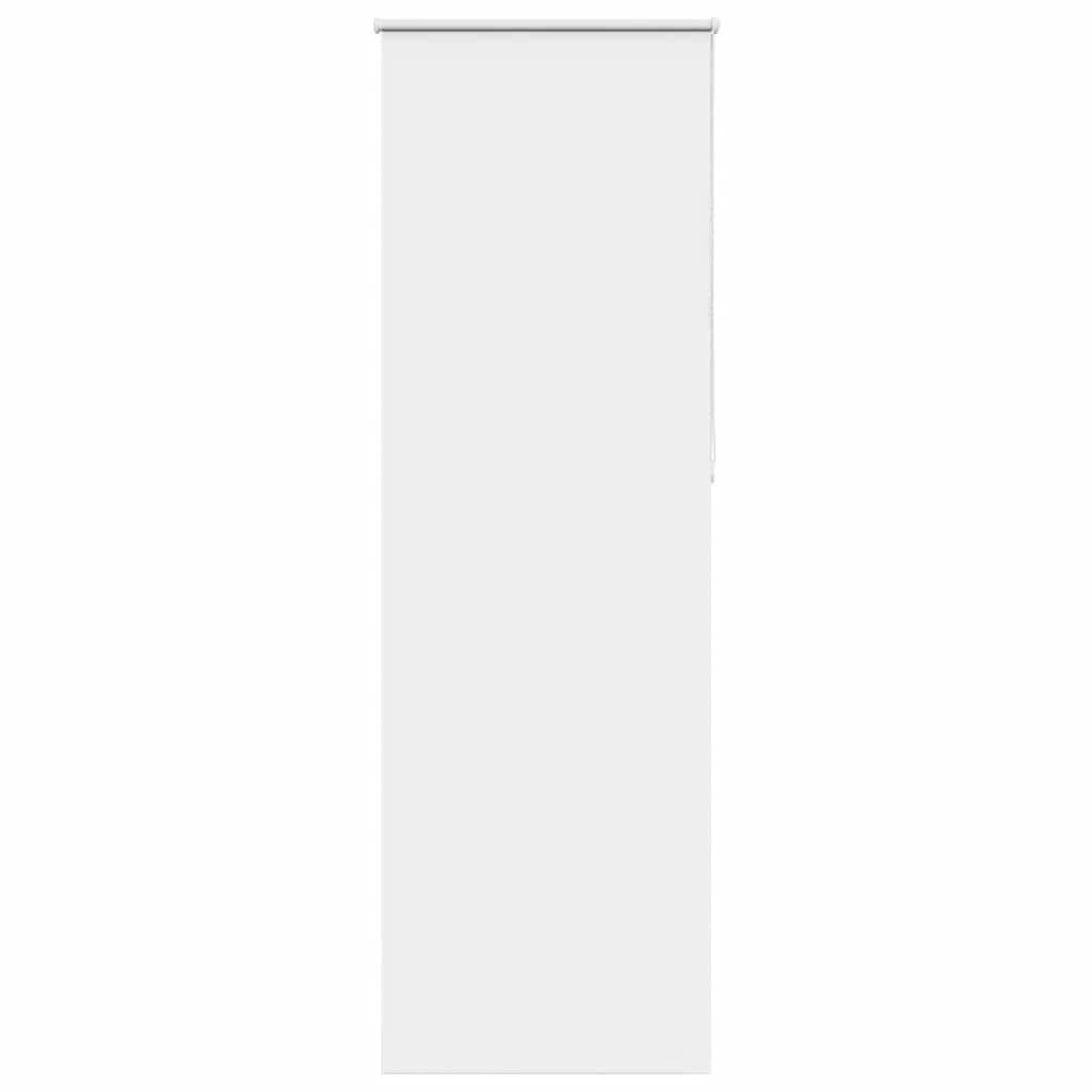vidaXL Roleta zaciemniająca biała 85x230 cm Szerokość tkaniny 80,7 cm