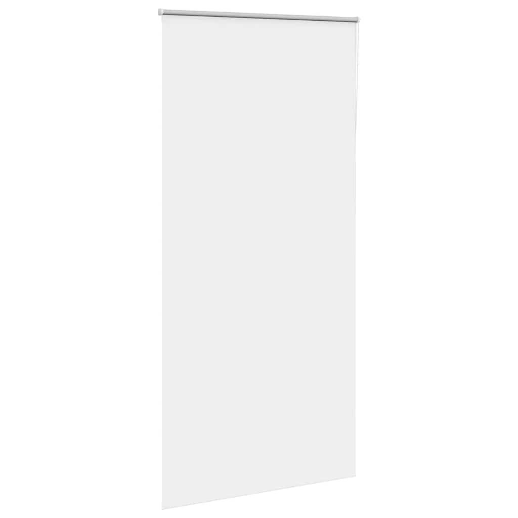 vidaXL Roleta zaciemniająca biała 100x230 cm Szerokość tkaniny 95,7 cm