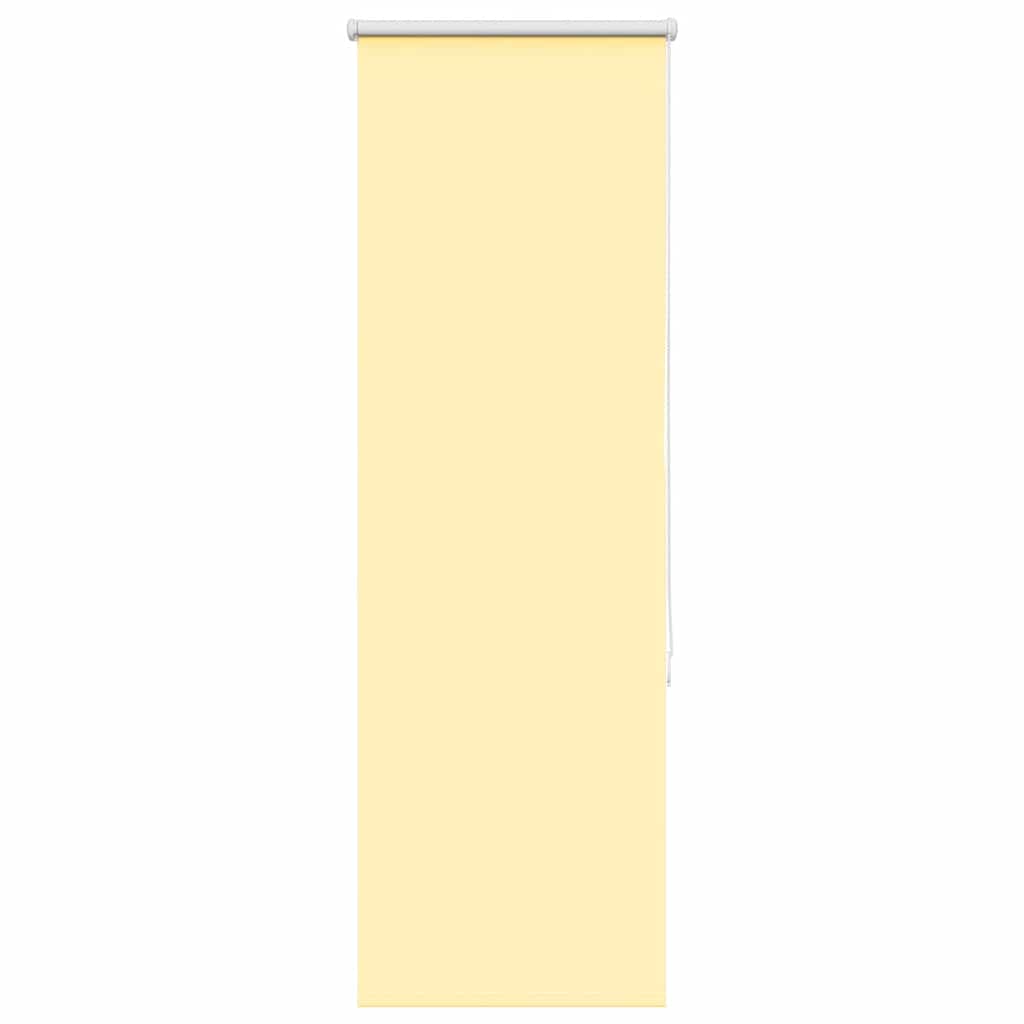 vidaXL Roleta zaciemniająca Żółta 40x130 cm Szerokość tkaniny 35,7cm