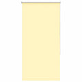 vidaXL Roleta zaciemniająca Żółta 80x130 cm Szerokość tkaniny 75,7 cm