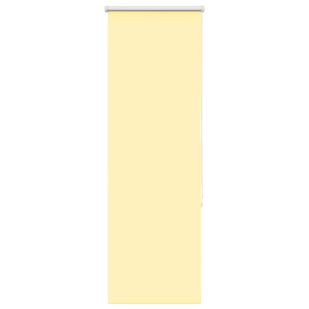 vidaXL Roleta zaciemniająca Żółta 60x150 cm Szerokość tkaniny 55,7 cm