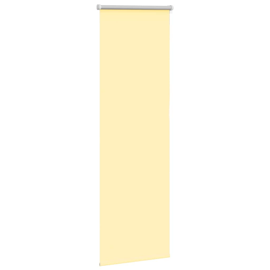 vidaXL Roleta zaciemniająca Żółta 60x150 cm Szerokość tkaniny 55,7 cm