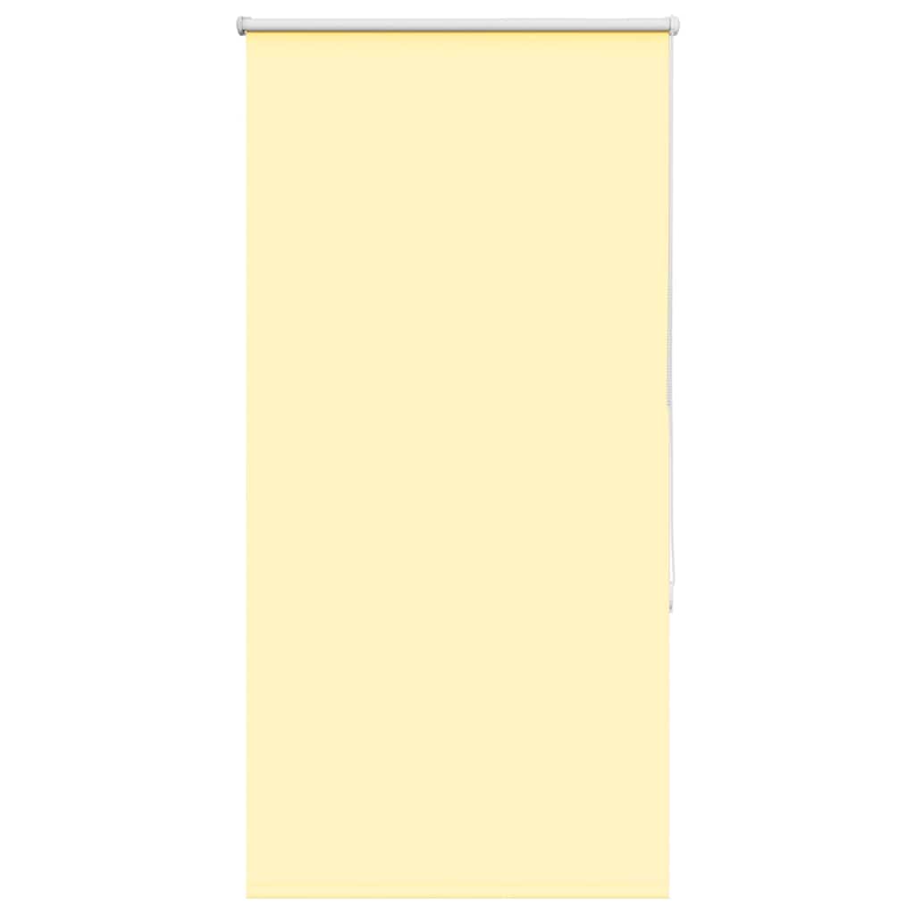 vidaXL Roleta zaciemniająca Żółta 65x150 cm Szerokość tkaniny 60,7 cm